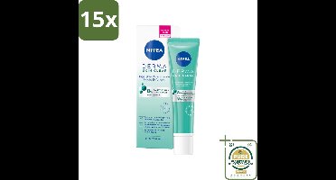 15 x NIVEA - Nacht Exfoliant - DERMA Huidzuiver Dagelijkse Verzorging - Met Salicylzuur (AHA), Glycolzuur & Niacinamide - Tegen Acne & Mee-eters - 40 ml - Grootverpakking - Nacht Exfoliant - Acne Behandeling - Huidzuiver - Exfolieer - Salicylzuur