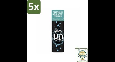 5 x Lenor Unstoppables - Geurbooster - Fris - Non-Stop Frisheid - 19 Wasbeurten - Grootverpakking - Geurbooster - Frisheid - Wasgeur - Citrus - Fruitgeur