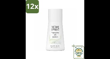 Therme - Extra Dry Zen White Lotus Spray - Anti-transpirant - Beschermend - 75ml - Voordeelverpakking - 12 stuks - 48 uur bescherming - Zweten