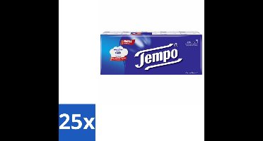 Tempo – Zakdoekjes – Regular - Bulkverpakking - 25 stuks