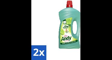 2 x Andy - Vertrouwd - Allesreiniger - Fris & Vertrouwd - 1L - Allesreiniger - Schoonmaak - Vloerenreiniger - Natuurlijke Reiniging - Milieuvriendelijk