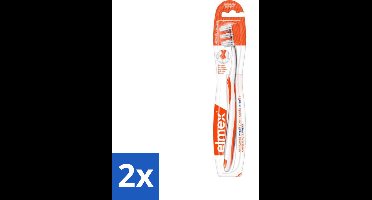 Elmex – Tandenborstel – InterX Medium - Voordeelverpakking - 2 stuks