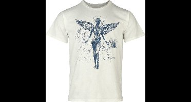 Nirvana In utero Heren T-shirt - wit - M