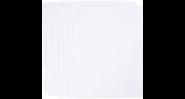 Creativ Company Wateroplosbare Borduurvellen Blanco A5 24 Vel