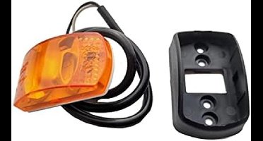 Set van 4 Oranje LED Markeringslichten 12V/24V voor Vrachtwagen, Caravan en Aanhanger - Contourverlichting