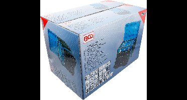BGS Dopsleutelset zeskant - 1/4 / 3/8 / 1/2 - metrisch en inches - 300 delig