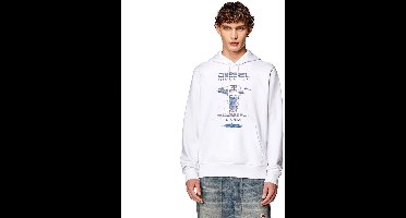 Diesel Ginn K36 Hoodie Wit L Man
