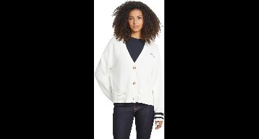 Guess Jeans J Emb Cardigan Wit 2XL Vrouw