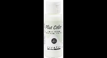 Plus Color Acrylverf, off-white, 60 ml/ 1 fles