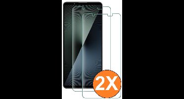 Screenprotector Geschikt voor Sony Xperia 1 VII (2025) /Sony Xperia 1 VI - Beschermglas - gehard glas – tempered glass - 2 Stuks
