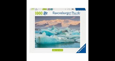 Ravensburger puzzel Jokulsarlon IJsland - 1000 stukjes landschap.