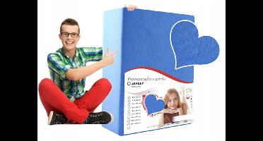 Jersey Hoeslaken Kinderbed 60x90 cm Blauw met Elastiek