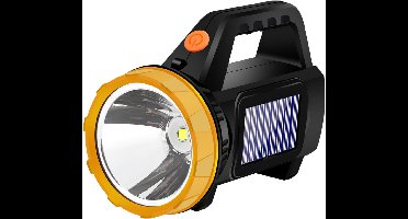 RVV® Zaklamp opwindbaar - Zaklamp - Zaklampen - Zwart - 15cm x 5cm x 3cm