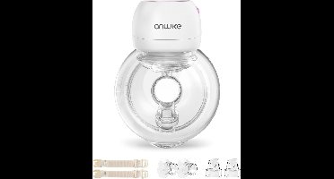 ANWIKE Electric Breast Pump Ultra-Light 193g - Painless Portable Breast Pump, 3 Modes 9 Levels with LED Display, Low Noise, Hands-Free Electric Breast Pump with 21/24mm Breast Shields, BPA Free, Pink