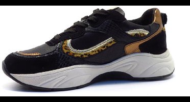 Poelman Iva black grey LPIVA-08POE4 Zwart