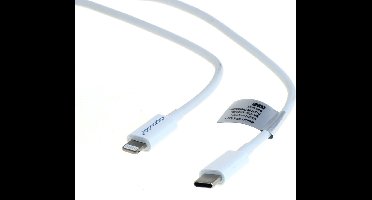 USB Sync & Oplaadkabel Voor Apple Iphone / Ipad - MFI - USB-C - 1 Meter