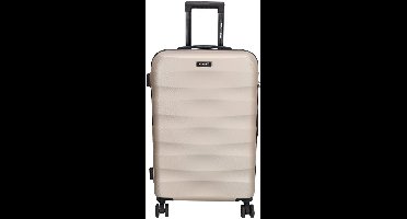 Beagles Originals Go Travel Grote Koffer - 66 cm - 60 Liter – Reiskoffer met Cijferslot - Champagne