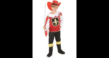 "Rode musketiers kostuum voor jongens - Kinderkostuums - 152/158"
