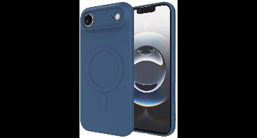 Just in Case hoesje geschikt voor iPhone Air Hoesje geschikt voor MagSafe - Color Backcover - Blauw