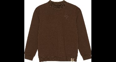 4PRESIDENT Sweater jongens - Brown - Maat 104 - Jongens trui