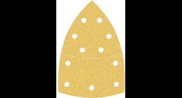 Bosch Accessories 2608901648 Schuurpapier voor multischuurmachine Korrelgrootte (num) 80 (l x b) 93 mm x 102 mm 50 stuk