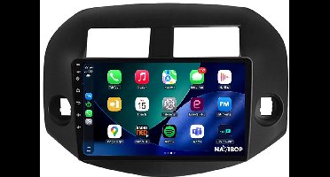 Geschikt voor Toyota RAV-4 (2005 t/m 2013) | 4+64GB 8-CORE | 9 inch Android 15.0 CarPlay autoradio | Draadloos CarPlay & Android Auto | Externe microfoon | Bluetooth & WiFi | NAVIBOP NB-4906 | Bouwjaar 2005 t/m 2013
