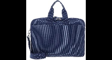 MANDARINA DUCK business tas met laptopvak MD20 Briefcase Deep Blue donkerblauw