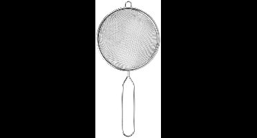 Orion - Roestvrijstalen Keukenzeef - 10 cm - Ergonomische Handgreep