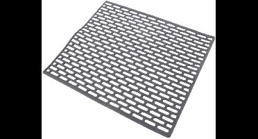 ORION - Gootsteenmat - Grijs - 33x28 cm - Antislip