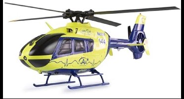 AFX-135 PRO Alpine Air Ambulance Helikopter 6-kanaals RC afstandsbediening 6G RTF, neongeel