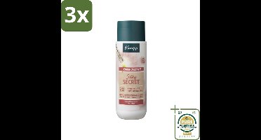 3 x Kneipp - Douchecrème - Silky Secret - 200 ml - Grootverpakking - Douchecrème - Zijdezacht - Huidverzorging - Melkproteïnen - Zijdeboombloem