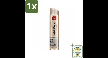 1 x Wella – Flex Shine Ultra Strong – Haarspray – 250 ml- Haarspray - Glansspray - Haar Fixatie - Haar Verzorging - Haar Stralen