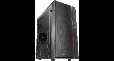 Compacte Gaming PC Behuizing met RGB Verlichting en 16 Modi