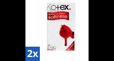 2 x Kotex – Maxi Maandverband – Super – 16 stuks per verpakking - Maandverband - Menstruatie - Bescherming - Comfort - Zacht