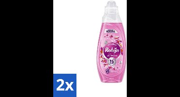 2 x Robijn – Vloeibaar Wasmiddel – Advanced Quickwash Sunset Bloom – Pro-Speed Technologie - 837 ml - Snel Wasmiddel - 15 Minuten Was - Vloeibaar Wasmiddel - Frisse Geur - Korte Wasprogramma