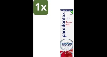 1 x Parodontax - Tandpasta - Complete Protection - Extra Fresh - 75 ml - Gezond Tandvlees - Bloedend Tandvlees - Tandpasta - Tandplak - Frisse Adem