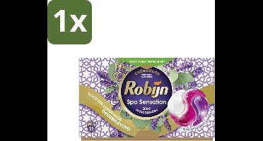 1 x Robijn - 3-in-1 Spa Sensation - Wascapsules - 15 Wasbeurten - 3-in-1 Wascapsules - Gekleurde Was - Geur - Kleurbehoud - Wasresultaten