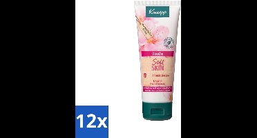 12 x Kneipp – Amandel – Douche – 75 ml - Douchegel Voor Droge Huid - Verzorgende Douche - Amandelolie - Sheabutter - Zeepvrije Douche