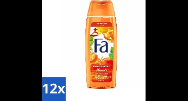 Fa – Douchegel – Empowering Moments – 250 ml - Voordeelverpakking - 12 stuks