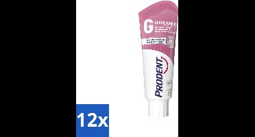 12 x Prodent – Tandpasta – Gevoeligheid – Pro-Zinc Technologie – 75 ml - Gevoelige Tanden - Gevoelig Tandvlees - Pro-Zinc - Antibacteriële Werking - Mondverzorging