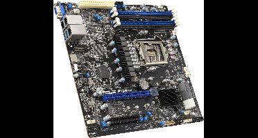 ASUS P12R-M Moederbord - Intel C252 - Socket LGA 1200 - Micro ATX - Dual 1GbE LAN