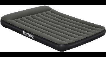 Bestway – Luchtbed – 2-Persoons – 152×203×30 cm – Groen – Met Ingebouwde Batterijpomp - 2-persoons Luchtbed - Luchtbed Camping - Luchtbed Buiten - Luchtbed Met Ingebouwde Pomp - Luchtbed Met Hoofdkussen