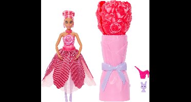 Barbie Petal Pop Geparfumeerde Modepop - Roze Jurk