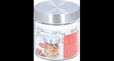 Alpina Voorraadpot 500 Ml Glas Transparant/zilver