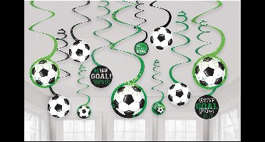 Amscan Feestdecoratie Swirl Goal Getter 12 Stuks