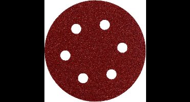 Metabo hecht-schuurschijven (25st) 80mm K120 geperf.