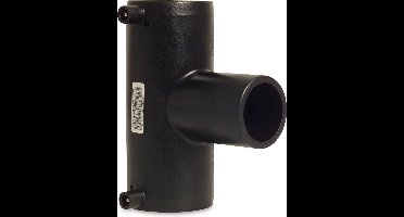 Jason T-stuk 90° PE100 160 mm electrolassok x spie x electrolassok SDR 11 40V 10bar 16bar zwart DVGW