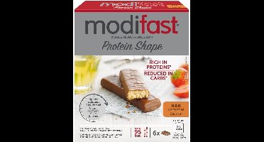 Modifast Protiplus Reep Caramel Voordeelverpakking