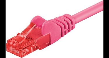 CAT6 UTP 1m roze - CCA