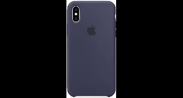 Apple - Siliconen Back Cover - iPhone XS - Blauw/Navy